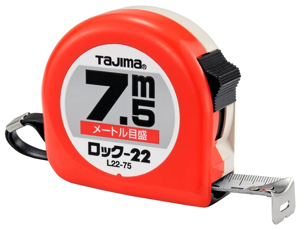 Amazon.co.jp: タジマ(Tajima) コンベックス 7.5m×22mm ロック22